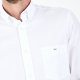 Chemise blanche en coton avec numro brod