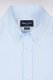 Chemise en coton m�lang� bleu ciel coupe regular
