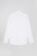 Chemise en popeline de coton blanc coupe Regular