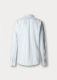 Chemise lin ray� bleu
