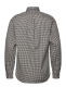 Chemise vichy en noir et blanc