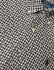 Chemise vichy en noir et blanc
