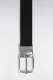 Coffret ceinture cuir noire 2 boucles mtal