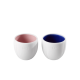 Deux tasses  caf en porcelaine