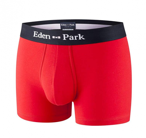 Boxer uni rouge