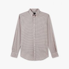 Chemise rose imprim exclusif fantaisie