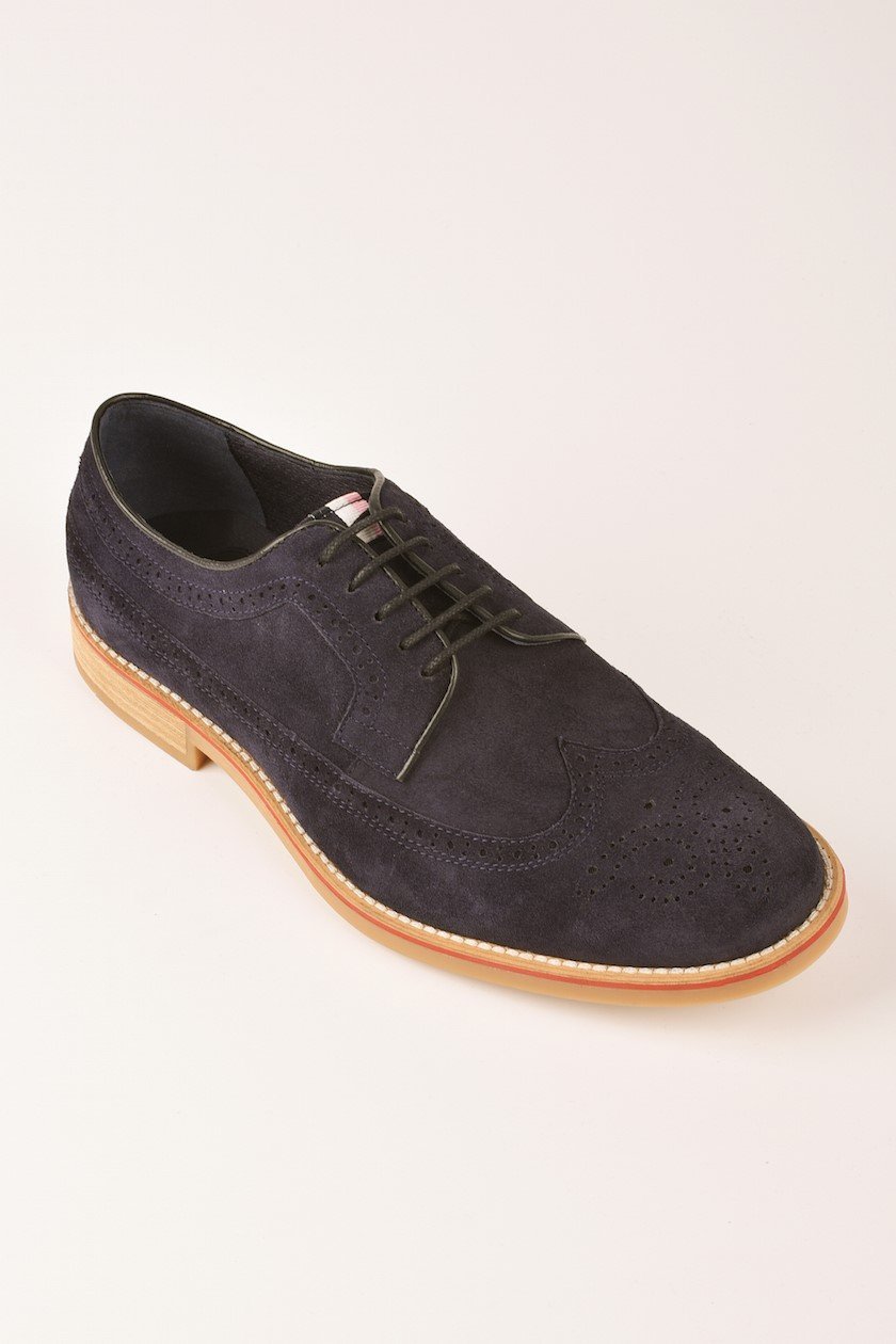 Eden Park Suédé Cuir Derbies En 8knw0OP