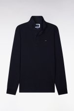 Maillot � manches longues en coton Pima marine