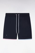 Maillot de bain marine passepoils contrast�s