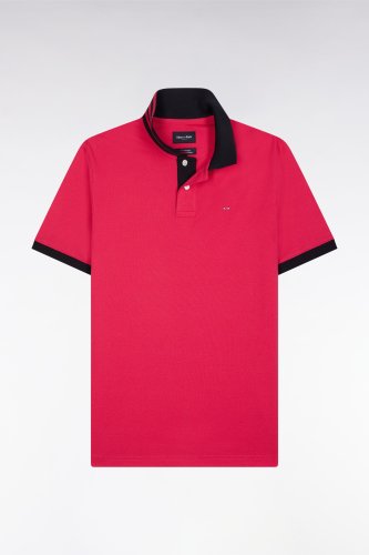 Polo  manches courtes en piqu de coton Pima