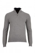 Pull camionneur gris