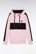 Sweatshirt  capuche New Zealand en coton rose