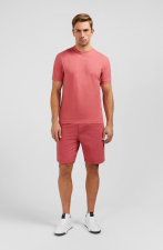 T-shirt coton lin rouge Efficacit