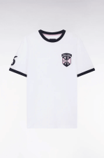 T-shirt en coton marine cusson 6 Nations Regular