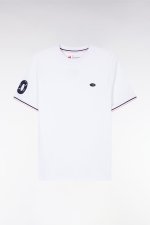 T-shirt XV de France en coton blanc broderie 10