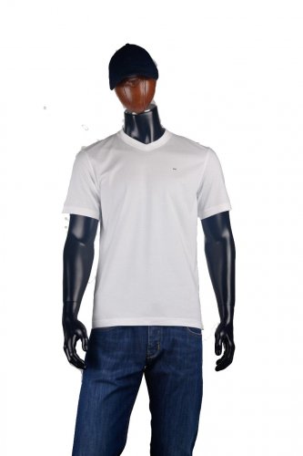 Tee Shirt Uni Eden Park Blanc