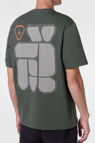 T-shirt LEONGEO col rond Greenish