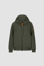 Veste softshell RONY imperm�able � capuche Greenis