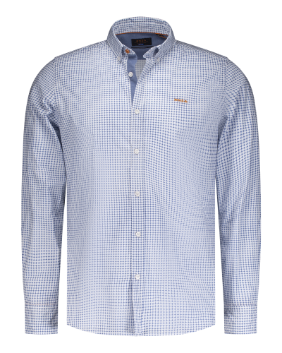 Chemise bleu clair  pois - Light Blue