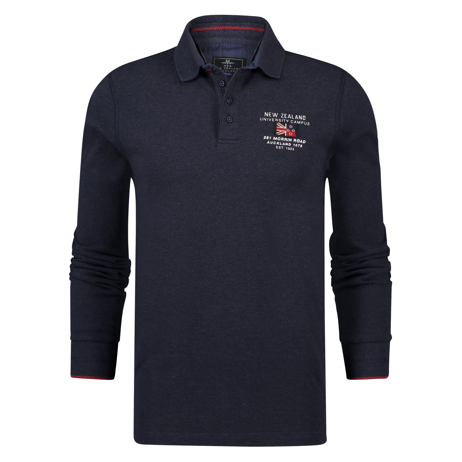 New Zealand Auckland Maillot de rugby marine Ruakokop 17HN203C