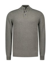 Pull col montant  boutons