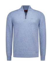Pull demi zip