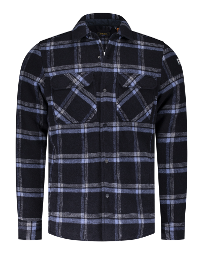 Sur Chemise matelasse bleu fonc - Winter Navy