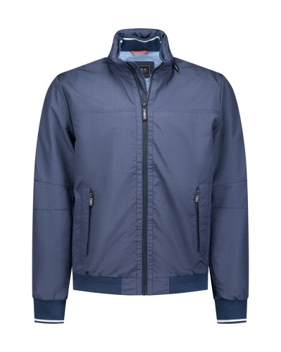 Veste de bombardier en coton marine