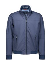 Veste de bombardier en coton marine