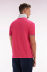 Polo  manches courtes en coton fushsia