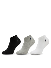 3 paires chausettes basses 3 couleurs