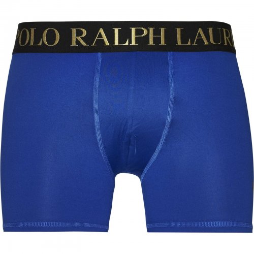 Boxer bleu logo noir