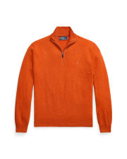 Camionneur orange en laine logo orange