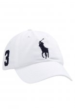 Casquette blanche gros logo