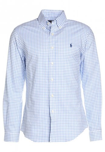 Chemise carreaux bleu