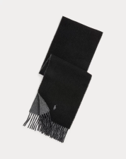 Echarpe Double face noir gris