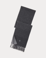 Echarpe gris clair et gris