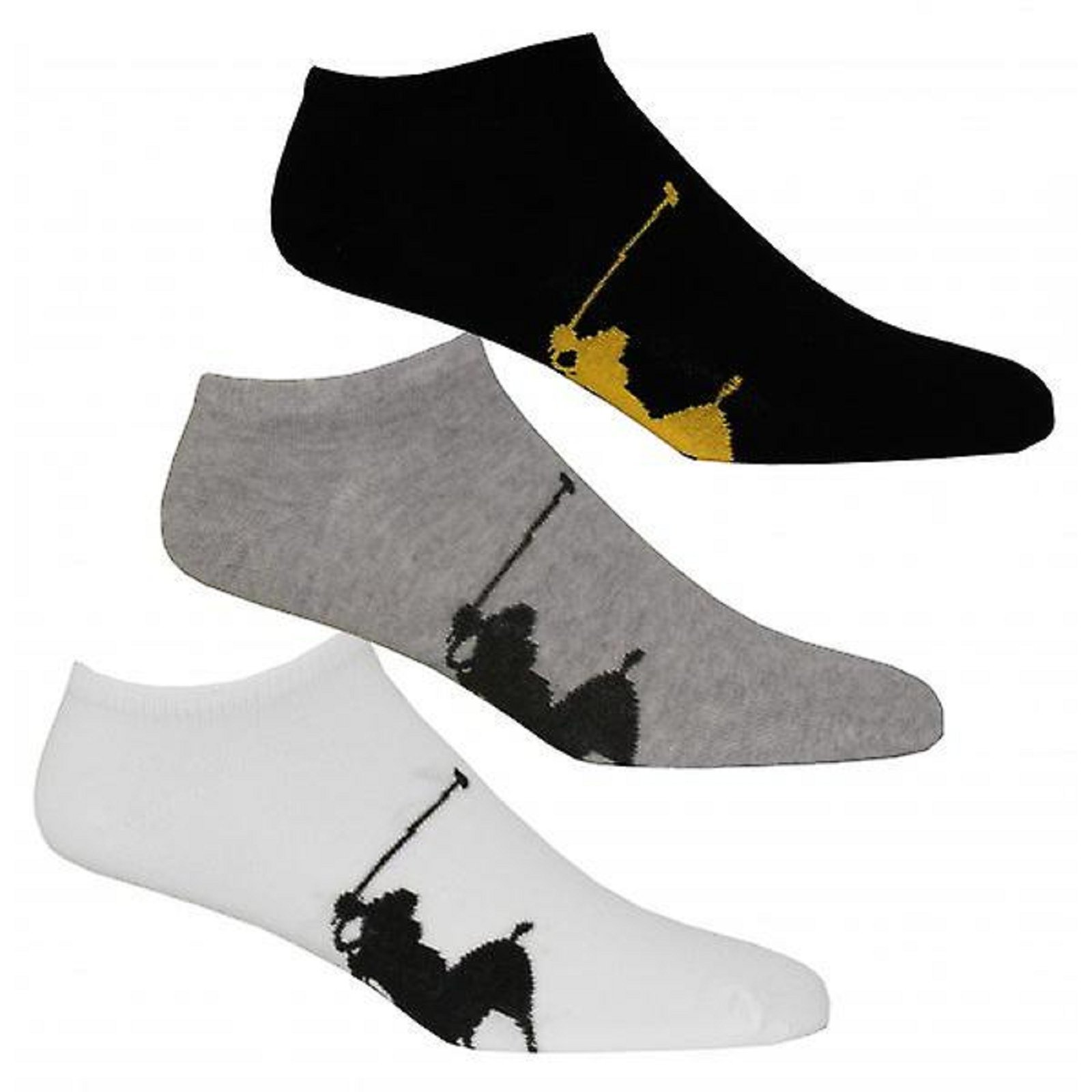De Chaussettes Multicolor 3 Ralph Lot Lauren Basse jR54A3L
