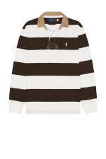 Maillot rugby Ray marron beige