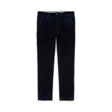 Pantalons velours marine fonc