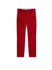 Pantalons velours rouge