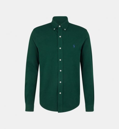 Polo chemise vert
