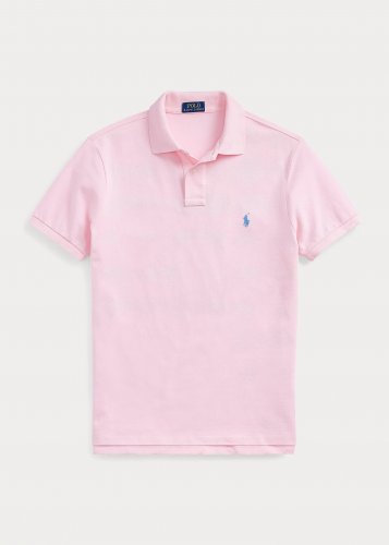 Polo manches courtes Rose SLim fit