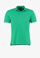 Polo Slim fit manches courtes vert