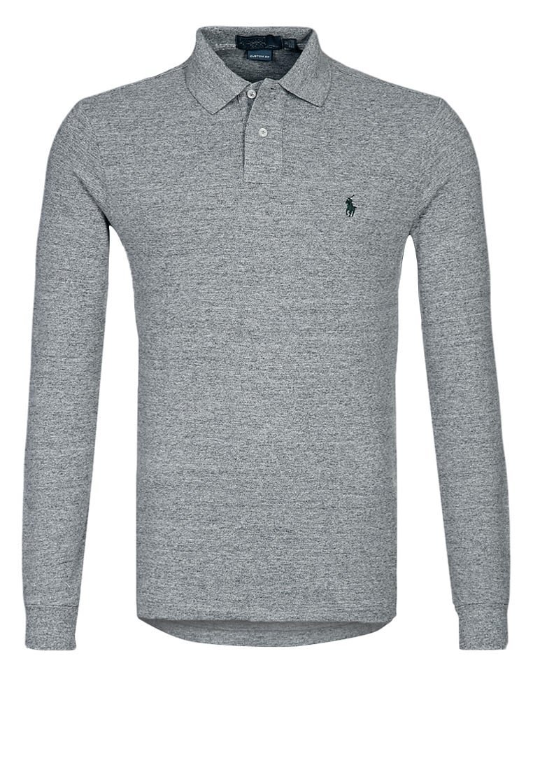 Ralph Polo Slim Fit Uni Lauren Gris UzVpMS