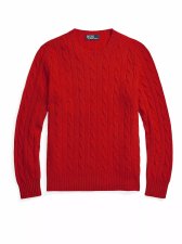 Pull Cachemire rouge