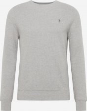Pull col rond gris