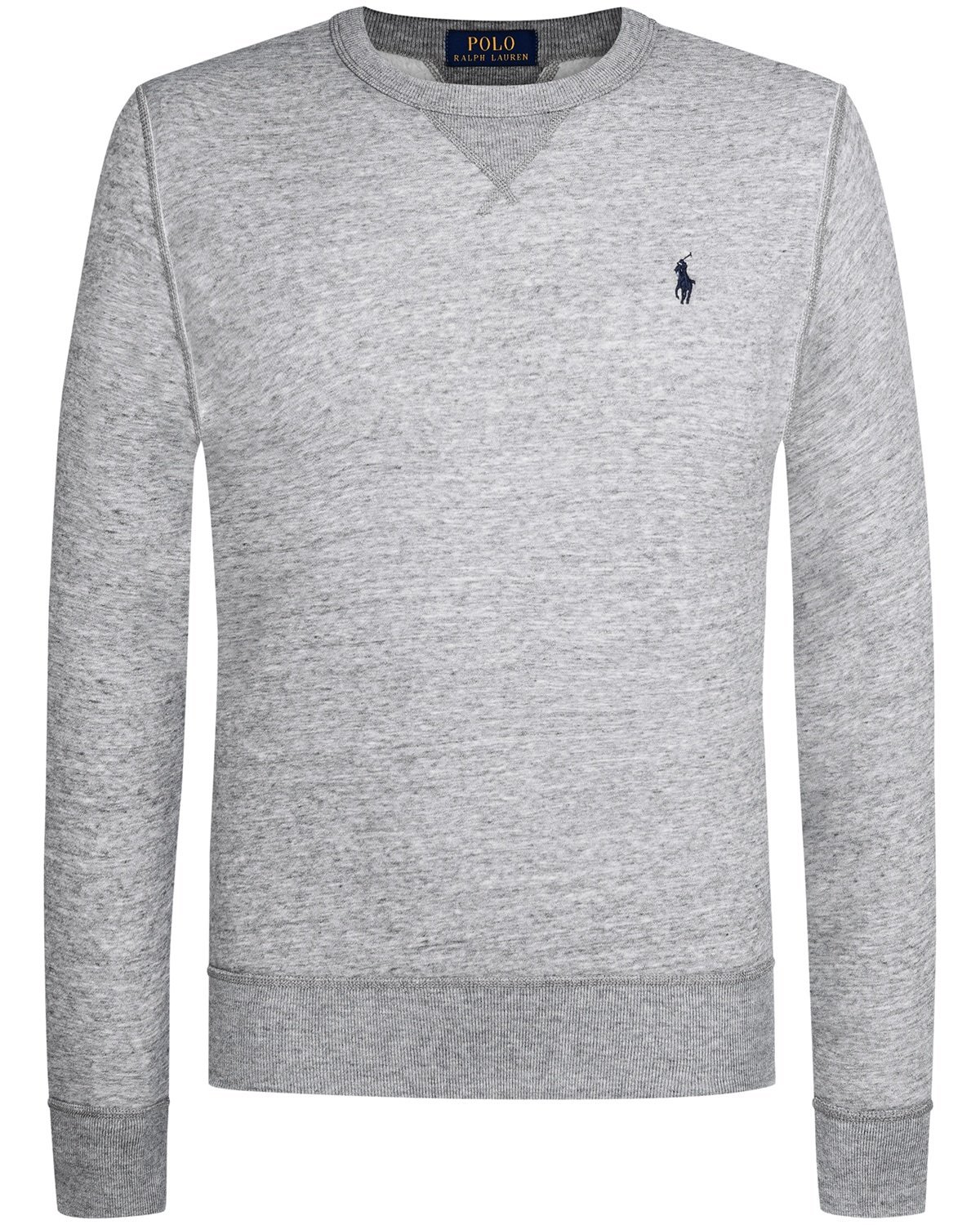 RALPH LAUREN Sweat col rond gris - 710717112004 , Sweat pour Homme