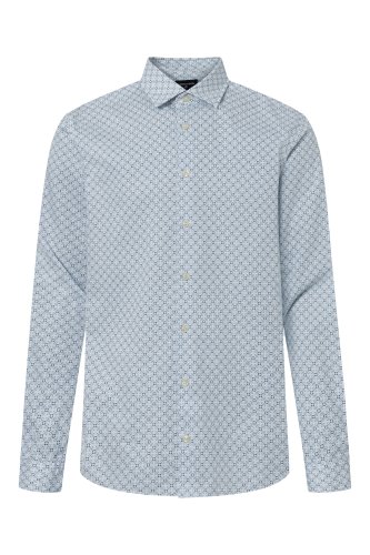 Chemise bleu slim fit Stan