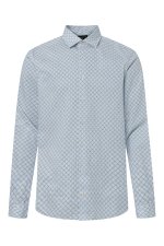 Chemise bleu slim fit Stan